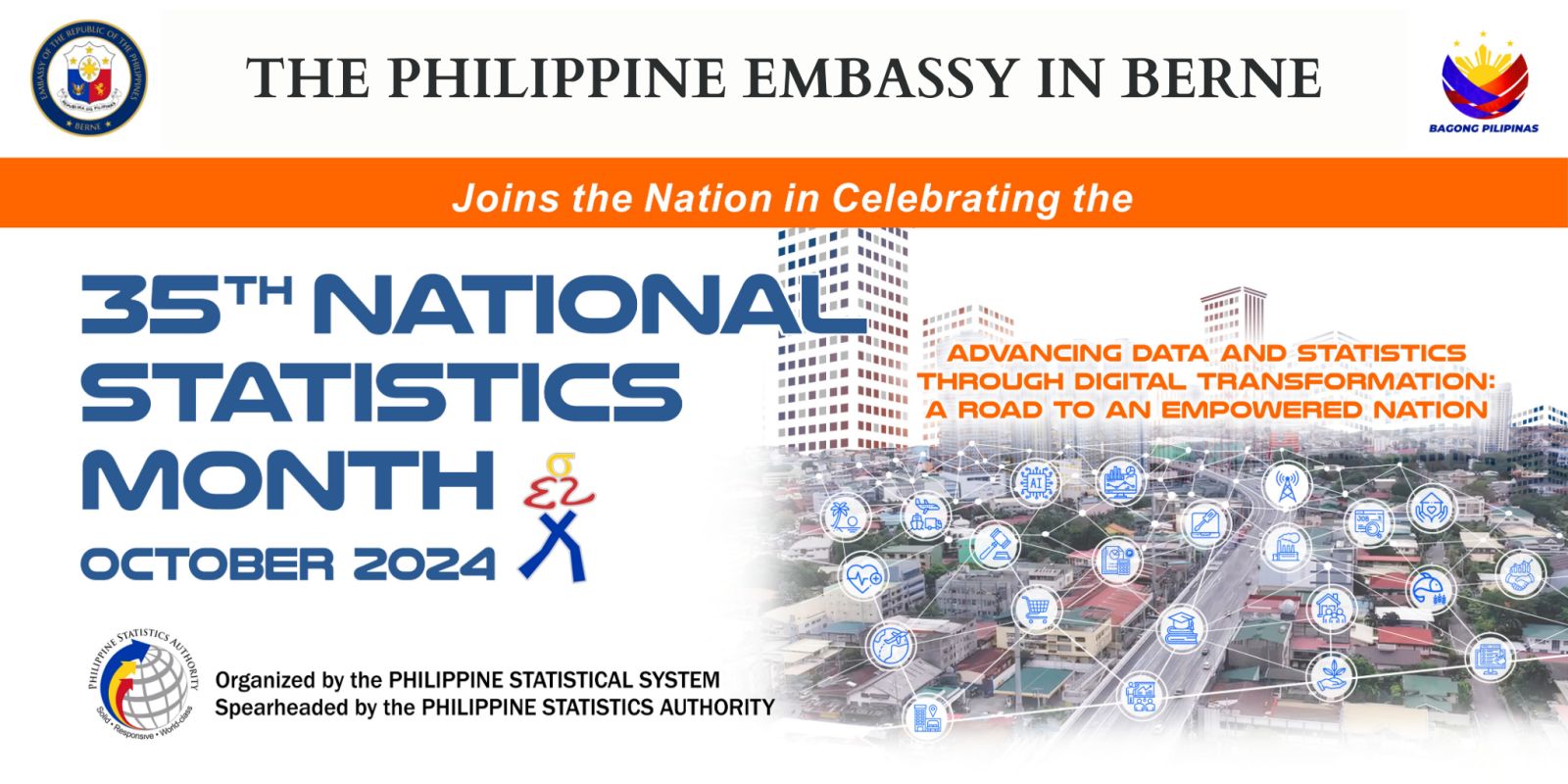 35th National Statistics Month October 2024