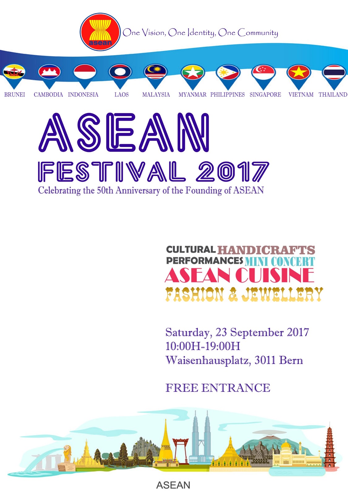 ASEAN Festival 2017 poster