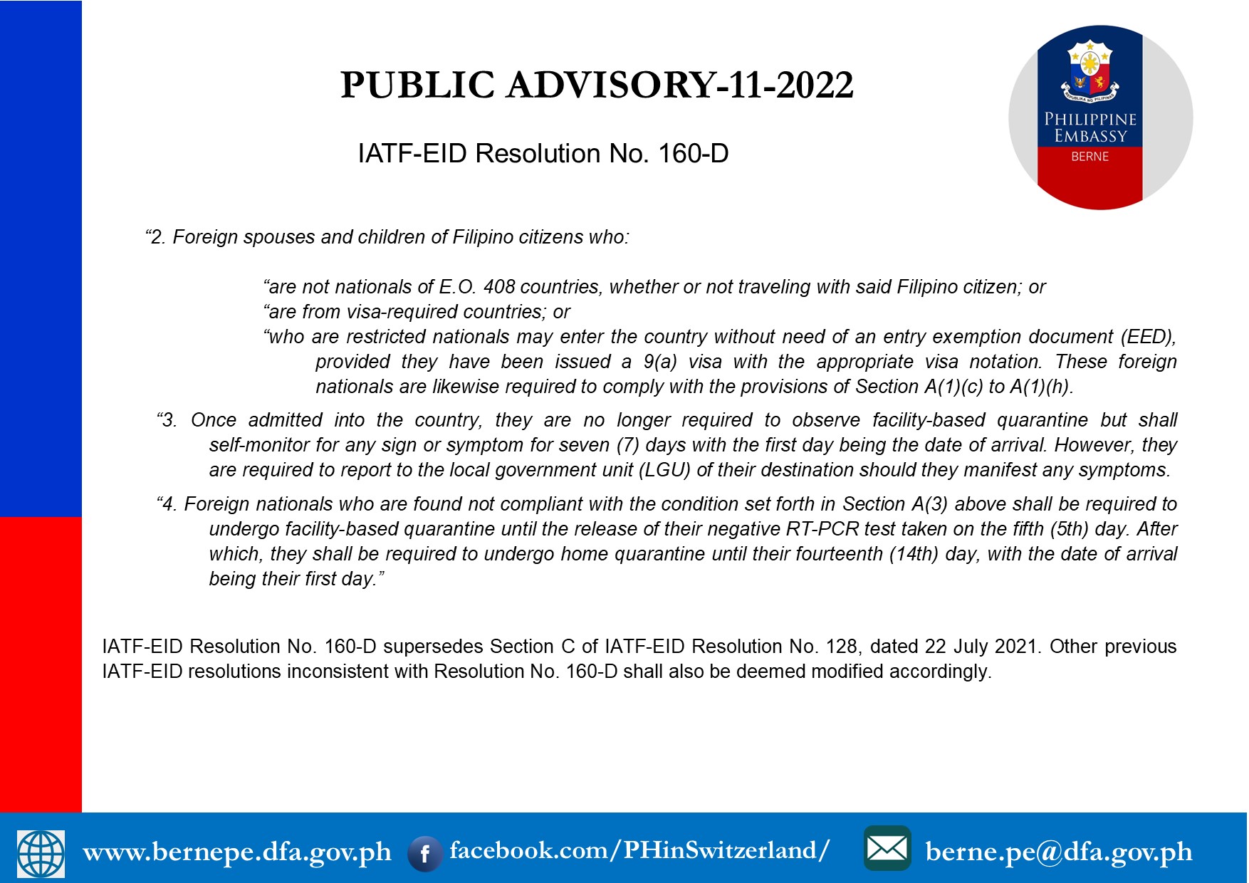 PA 11 2022 IATF EID Resolution No. 160 D 2