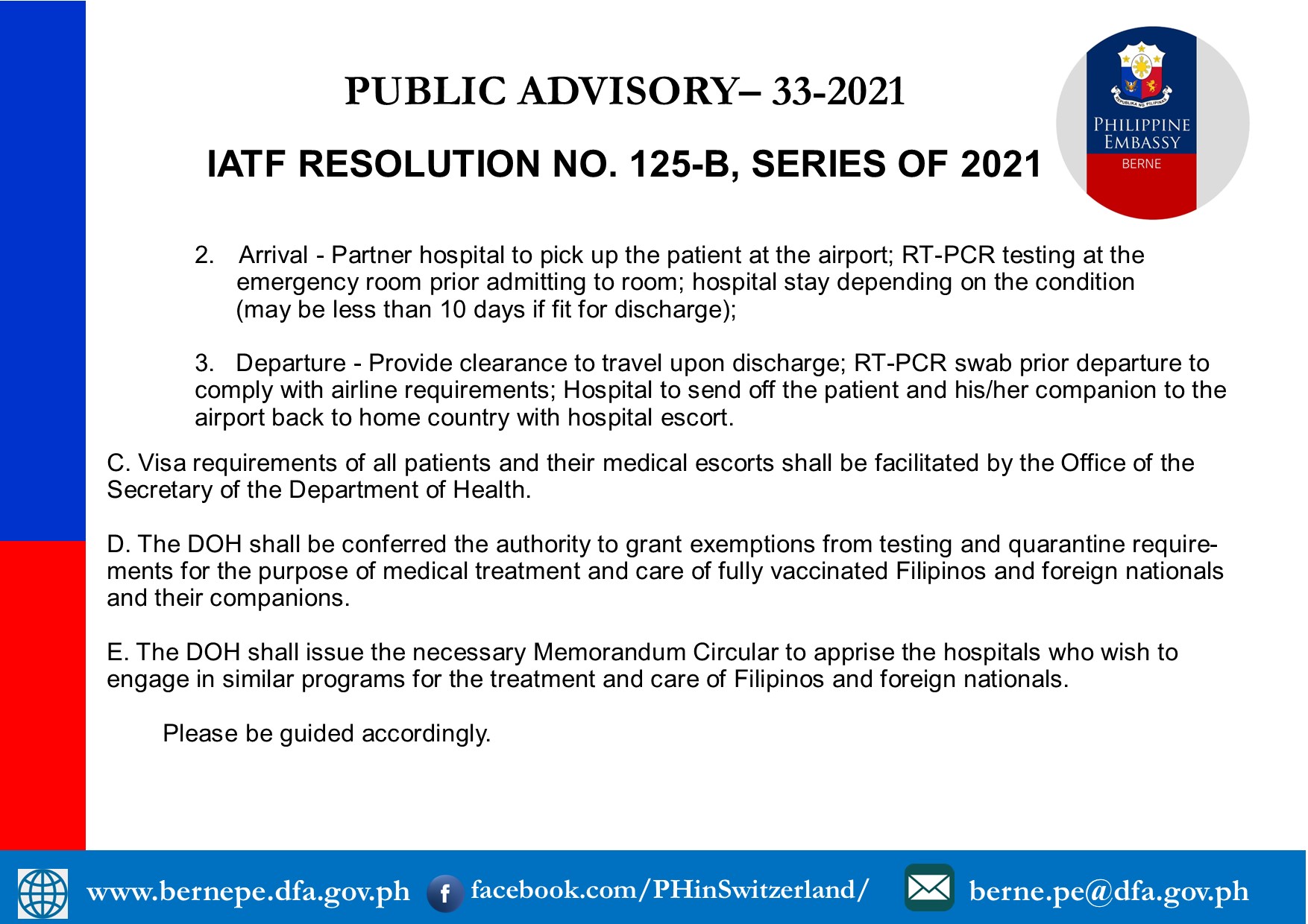 PA 33 2021 2 IATF RESOLUTION NO. 125 B SERIES OF 2021