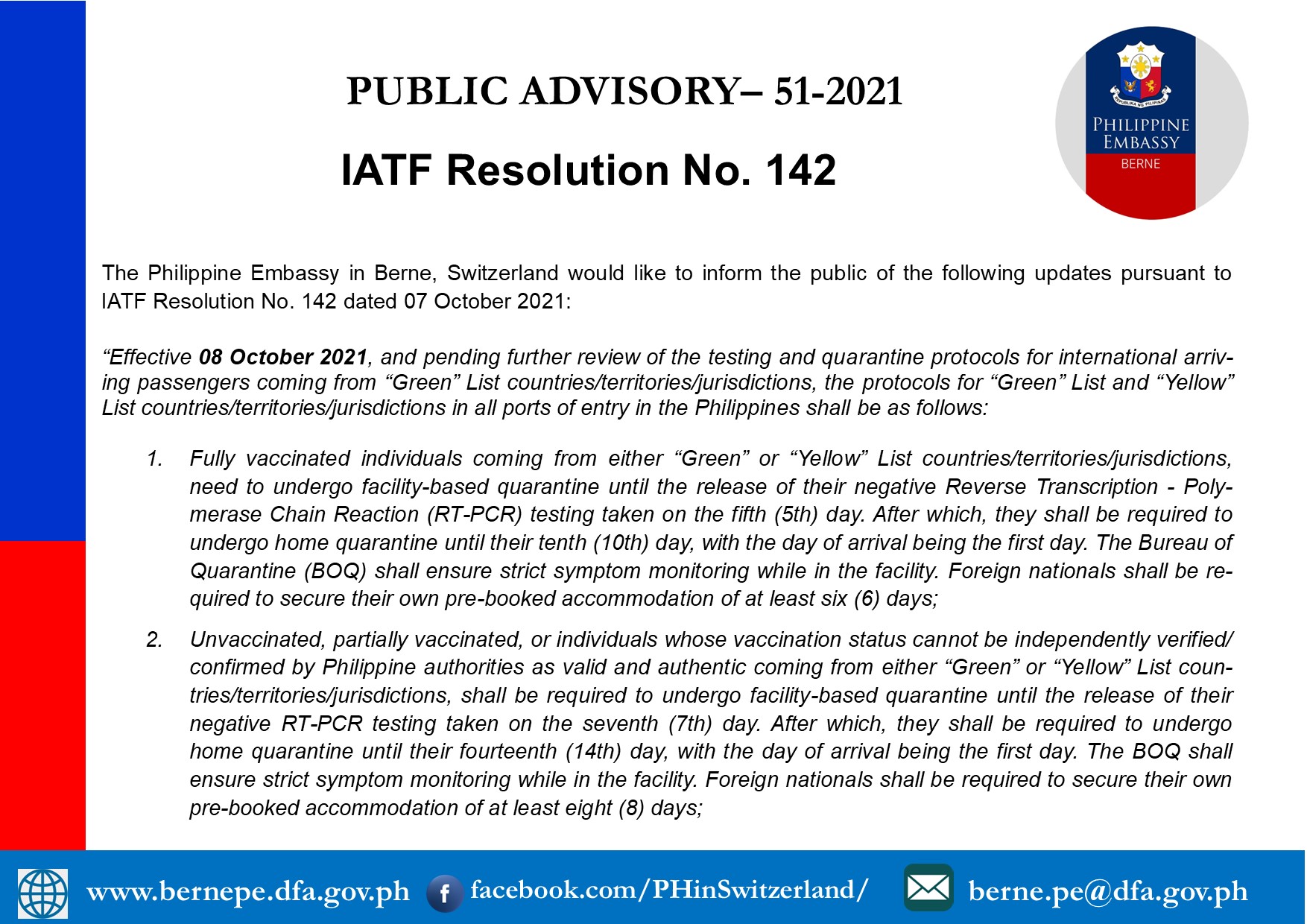 PA 51 2021 IATF RESOLUTION NO. 142