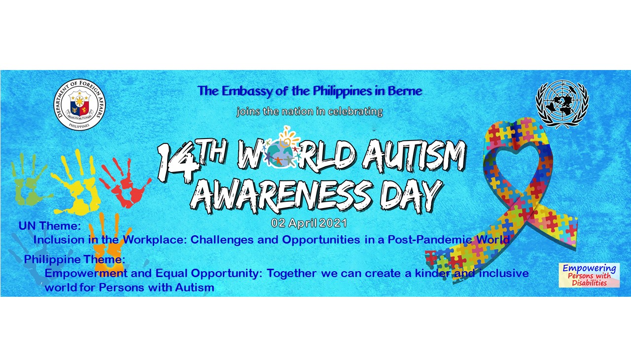 World autism awareness day 02 april 2021